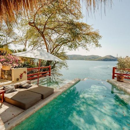 Dream Villa With Private Beach And Catering Zihuatanejo Buitenkant foto